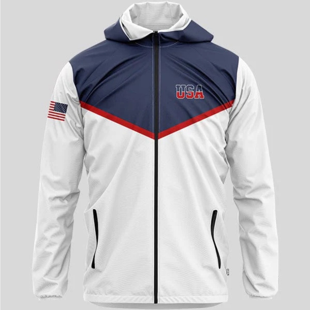 NWT Greater Half - USA Men's 2XL Rain Jacket